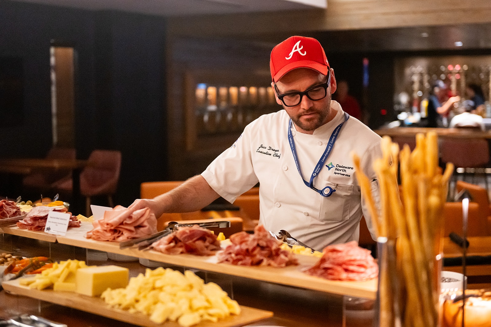 Jaco Dreyer is the Executive Chef for Delaware North at Truist Park™.